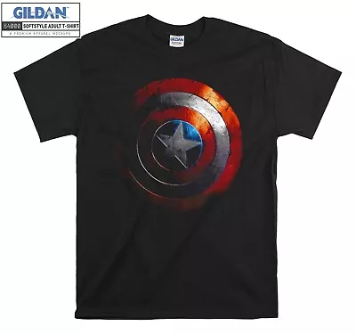 Marvel Captain America Comic T-shirt Gift Hoodie Tshirt Men Women Unisex F363 • £11.95