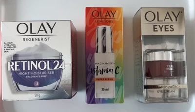 $50 • Buy Olay Regenerist Retinol 24 Night Moisturizer - 3 Pc Set RRP $178