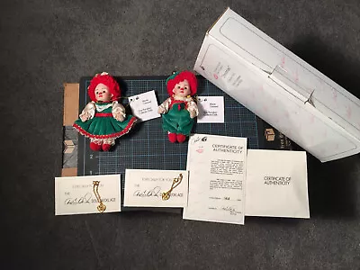 Marie Osmond Mini Jingles & Bell 1997 Christmas Dolls Limited Edition 1828/2500 • $12.99