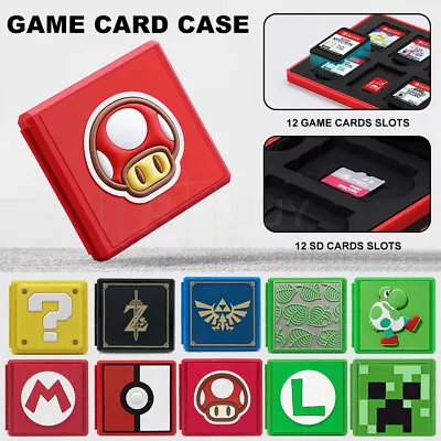 12in1 Magnetic Game Card Case Cover Storage Box Holder For Nintendo Switch /Lite • $10.99