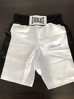 Muhammad Ali Signed Everlast Boxing Trunks Shorts Authenticated Steiner • $1200