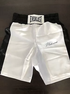 Muhammad Ali Signed Everlast Boxing Trunks Shorts  Brand New COA Steiner HOF • $330