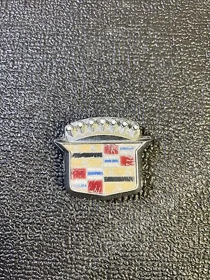 Vintage Cadillac Chrome Trunk Lock Cover Emblem  20215077 20336943 • $15