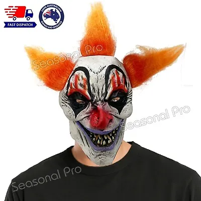 Horror Clown Mask Creepy Mask Latex Halloween Cosplay Fancy Dress Mask Costume • $26.95