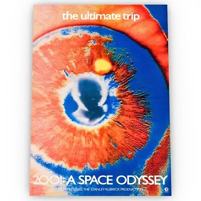 2001 A Space Odyssey Movie Poster Satin High Quality Archival Stunning A1 A2 A3 • £8.49