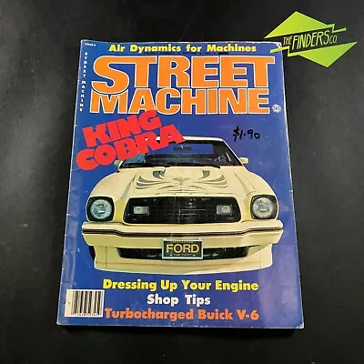 Vintage May 1978 'street Machine' Usa Magazine King Cobra Ford Turbo Buick V6 • $25