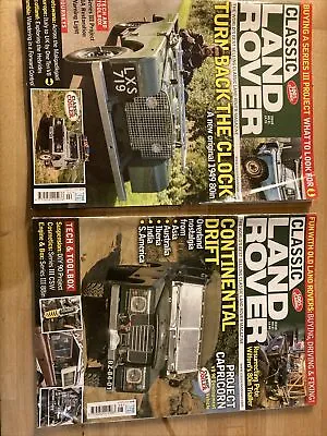 CLASSIC Land Rover Magazines - Feb & Aug 2020 No. 81 & 87 • £1.99