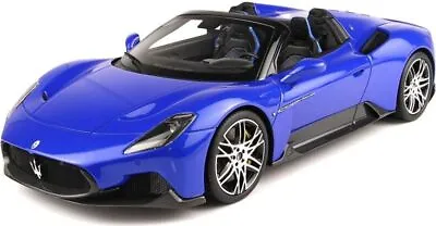 Maserati MC20 CIELO Blue Infinito With Display Case In 1:18 Scale By BBR • $400.46