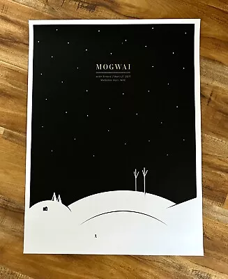 Mogwai NYC 2011 Gig Poster By The Small Stakes Jason Munn Signed 71/210 • $50