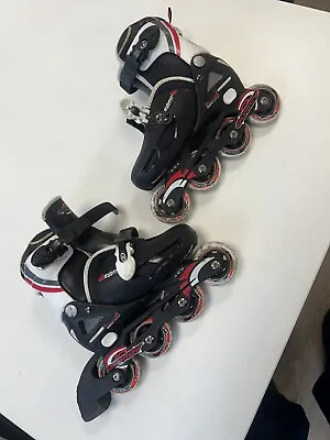 Osprey Kids Roller Blades - Adjustable Inline Skates With Safe Lock Straps • £9