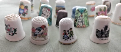 £12.99 • Buy Vintage Thimble Collection - Set Of 21  - Souvenir