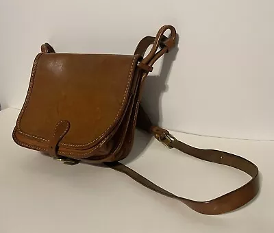 Mexican Genuine Simple Leather Purse Hand Bag Womens Brown Small Shoulder Bag • $30