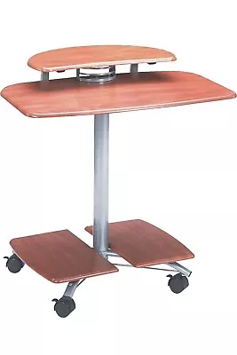 Safco Mayline 948MEC Soho Mobile Workstation Metallic Gray Paint/Medium Cherry  • $139.99