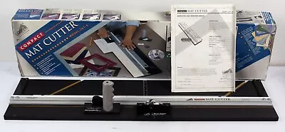 Logan Compact Mat Cutter Model 301-S Precision 32” Straight & Bevel Cutting Nice • $49.99