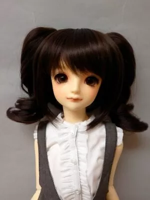 Heat Resistant Doll Wig [ Himekazura ] Sweet Twin Tails Dark Ash L • $75