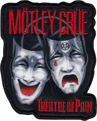 Patch - Motley Crue Theatre Of Pain Rock Metal Music Band 3.5  Iron On #89213  • $9.99