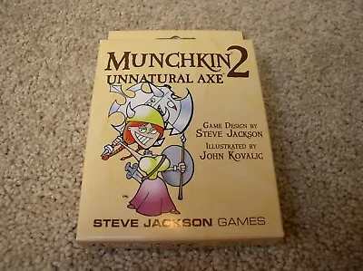 Steve Jackson Games Munchkin 2: Unnatural Axe Expansion • $24.95