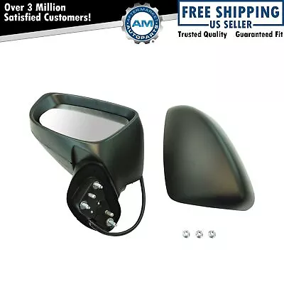 Exterior Power Mirror W/ Turn Signal Black Smooth LH Driver Side For Mazda 6 • $60.80