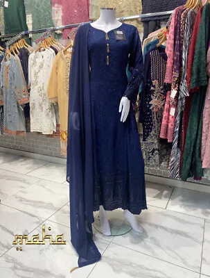 Asian Ready Made Suit Pakistani Indian Salwar Kameez  With Dupatta. SIZE S - XL • £34.99