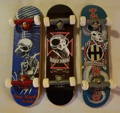 Tony Hawk Birdhouse Tech Deck Lot Of 3 Rare Used Skateboard OG Powell Caballero • $45