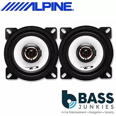 Front Dash Alpine 4 Inch 10cm 360W Speakers Fits VW Volkswagen Transporter T4 • £34.95