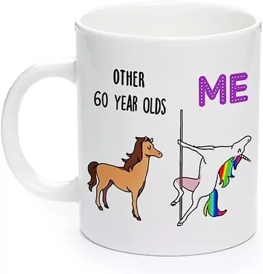 60th Birthday Gifts For Women 60th Birthday Mug Gifts For Mum/Wife • £7.50