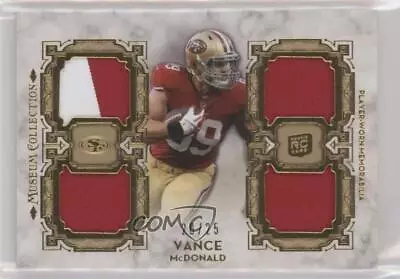 2013 Topps Museum Collection Quad Relic Gold /25 Vance McDonald Rookie RC • $9.74