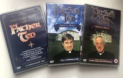 Father Ted DVD Bundle: 3x DVDs Including The Very Best Of / Series 2 Parts 1 & 2 • £6.95