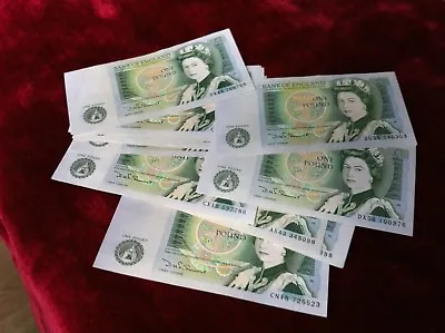 Queen Elizabeth Ii 1978-1983 Bank Of England One Pound £1 Note Crisp   • £5.95