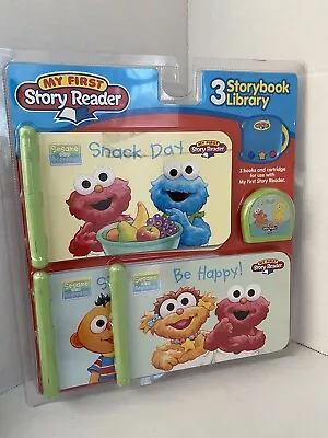 2005 My First Story Reader 3 Storybook Library Sesame Street Elmo  • $15.90