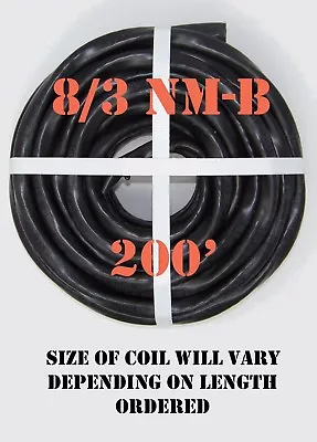 8/3 NM-B X 200' Southwire  Romex®  Electrical Cable • $524.32