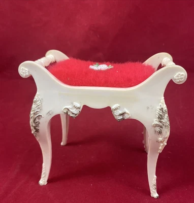 $24.99 • Buy Vintage Barbie Vanity  Stool 1963 Suzy Goose With Red Cushion -This Has Yellowed