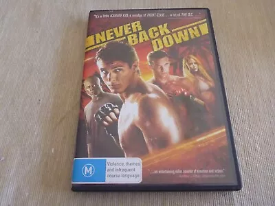 Never Back Down (DVD 2008) Region 4  Sean Faris Djimon Hounsou • $4.95