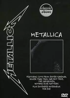 Classic Albums - Metallica: Metallica - DVD - VERY GOOD • $6.10