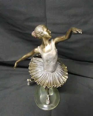 Parastone Arabesque Ballet Dancer Fit Elegant Deco Ornament Cold Cast Bronze • £33.99