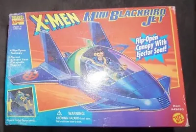 NEW 1995 Marvel Comics X-Men Mini Blackbird Jet Vehicle By Toy Biz (Sealed) • $260