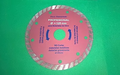 $9.99 • Buy 125mm 5  Turbo Diamond Cutting Disc