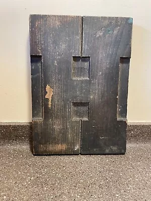 £20 • Buy Very Large Vintage Wooden Letterpress Letter - H