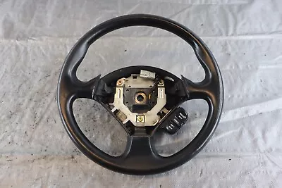 2002 Honda Civic Si Ep3 Pnf K20a3 2.0l Oem Black Leather Steering Wheel #9538 • $199.99