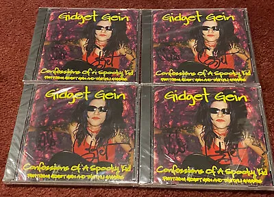 Gidget Gein -“confessions Of A Spooky Kid   Marilyn Manson Bassist  Signed Cd • $4.50