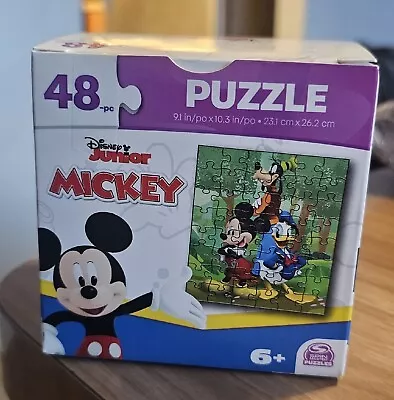 Disney Junior Mickey Mouse Goofy Donald Duck Puzzle 48 Piece NEW • $7.95