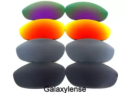 Galaxy Replacement Lens For Oakley Monster Dog Sunglasses Black&Gray&Red&Purple  • $17.08