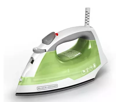 BLACK+DECKER IR02V 1200W Easy Steam Compact Iron - Green • $11.88