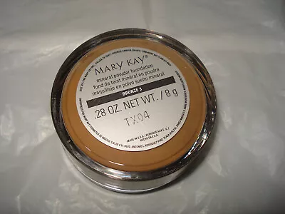 Mary Kay Mineral Powder Foundation Bronze 3  NEW With Box .28oz • $17.99