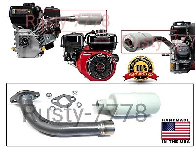 Muffler Exhaust  Predator 6.6 HP (224cc)  Max Performance Go Kart & Mini Bikes! • $37.50