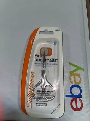 Sally Hansen Nail And Cuticle Scissors Curved Blade 80805 NIB • $13.99