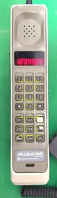 Vintage Motorola DynaTAC 8000 Series F09LFD8436AG Brick Cell Phone Mobile Car • $349