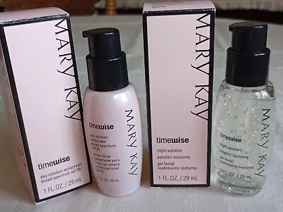Mary Kay TimeWise  DAY And NIGHT  Solution SET ~SPF 25 ~ • $23.99