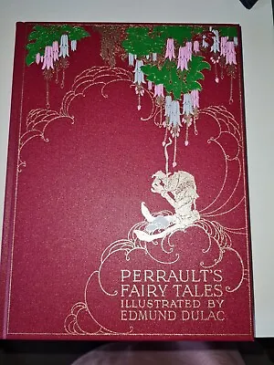 Perrault's Fairy Tales Illustrated Edmund Dulac  Folio Society Boxed 2003 • £16.99