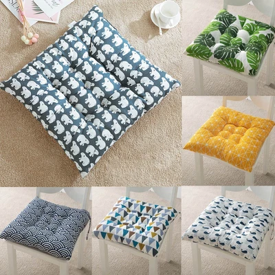 $20.76 • Buy Square Chair Cushion Seat With Anti-skid Strap Indoor Outdoor Sofa Cushion